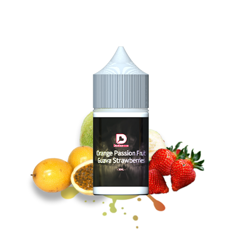 Orange Passion Fruit Guava Strawberries