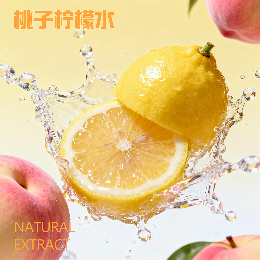 桃子柠檬水